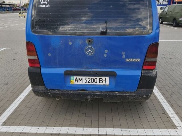 Синій Мерседес Віто, об'ємом двигуна 0 л та пробігом 411 тис. км за 2600 $, фото 2 на Automoto.ua