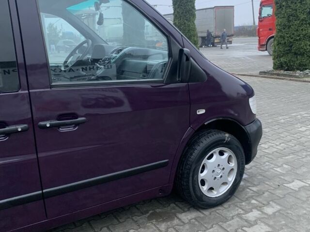 Синий Мерседес Вито, объемом двигателя 2.2 л и пробегом 350 тыс. км за 4500 $, фото 7 на Automoto.ua
