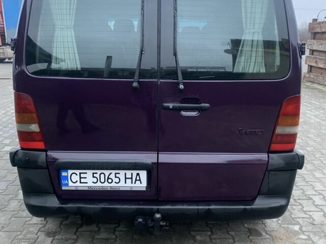 Синий Мерседес Вито, объемом двигателя 2.2 л и пробегом 350 тыс. км за 4500 $, фото 4 на Automoto.ua