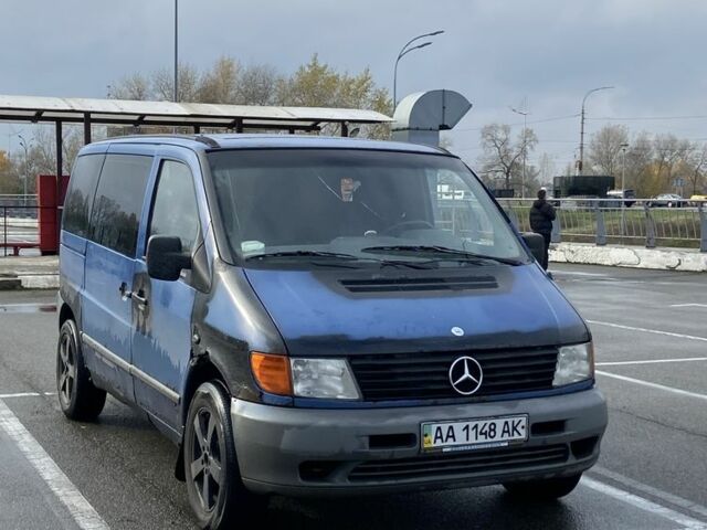 Мерседес Вито 2000 в Киеве на Automoto.ua Синий Мерседес Вито, объемом двигателя 2.1 л и пробегом 200 тыс. км за 1850 $, фото 3 на Automoto.ua