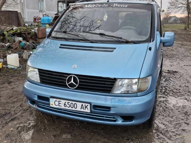 Синій Мерседес Віто, об'ємом двигуна 2.1 л та пробігом 380 тис. км за 2200 $, фото 2 на Automoto.ua