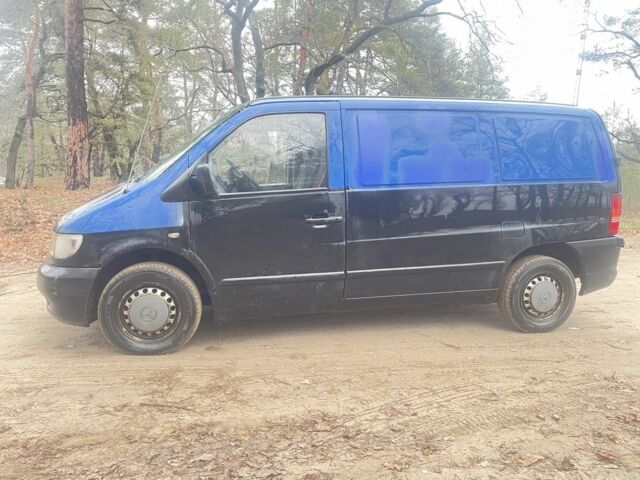 Синий Мерседес Вито, объемом двигателя 2 л и пробегом 500 тыс. км за 1700 $, фото 1 на Automoto.ua