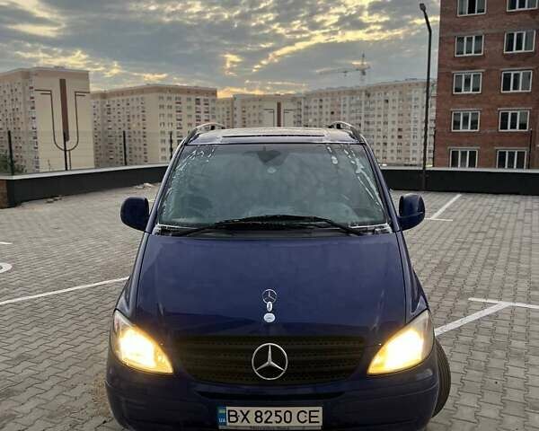 Синий Мерседес Вито, объемом двигателя 2.15 л и пробегом 372 тыс. км за 4600 $, фото 4 на Automoto.ua