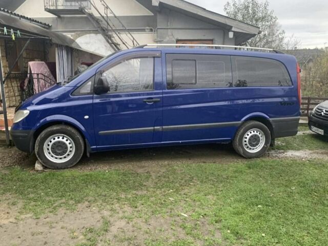 Синій Мерседес Віто, об'ємом двигуна 2.2 л та пробігом 470 тис. км за 9500 $, фото 6 на Automoto.ua