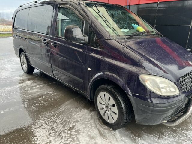 Синий Мерседес Вито, объемом двигателя 2.1 л и пробегом 500 тыс. км за 7000 $, фото 1 на Automoto.ua