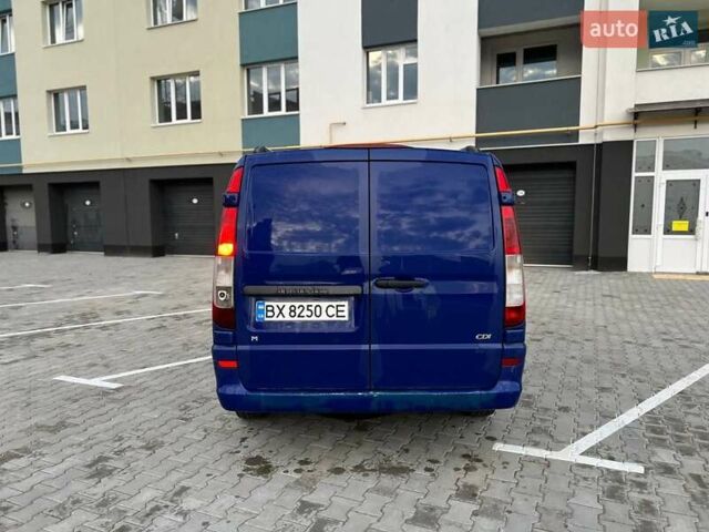 Синий Мерседес Вито, объемом двигателя 2.15 л и пробегом 372 тыс. км за 4600 $, фото 6 на Automoto.ua