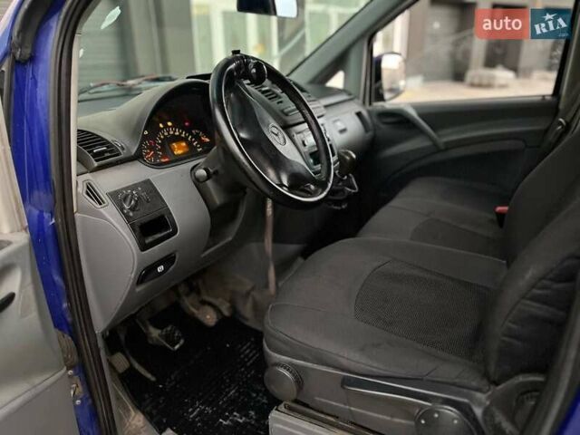 Синий Мерседес Вито, объемом двигателя 2.15 л и пробегом 372 тыс. км за 4600 $, фото 10 на Automoto.ua