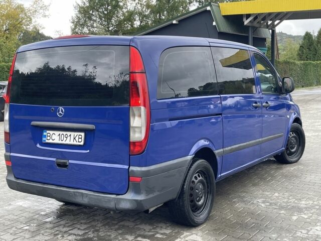 Синий Мерседес Вито, объемом двигателя 2.2 л и пробегом 300 тыс. км за 5800 $, фото 6 на Automoto.ua