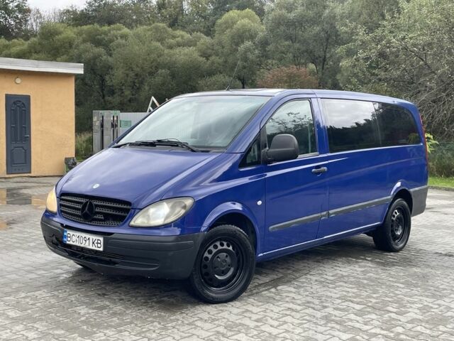 Синий Мерседес Вито, объемом двигателя 2.2 л и пробегом 300 тыс. км за 5800 $, фото 19 на Automoto.ua