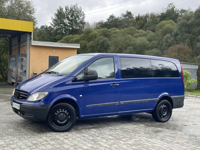 Синий Мерседес Вито, объемом двигателя 2.2 л и пробегом 300 тыс. км за 5800 $, фото 11 на Automoto.ua