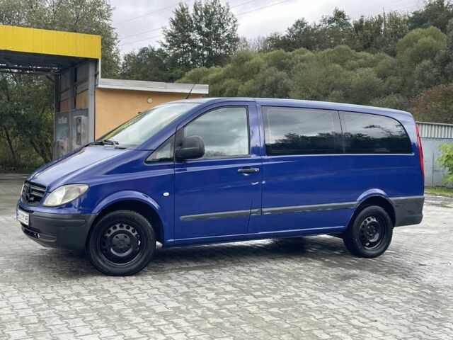 Синий Мерседес Вито, объемом двигателя 2.2 л и пробегом 300 тыс. км за 5800 $, фото 22 на Automoto.ua