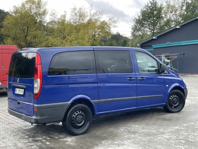 Синий Мерседес Вито, объемом двигателя 2.2 л и пробегом 300 тыс. км за 5800 $, фото 7 на Automoto.ua