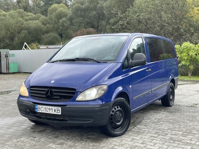 Синий Мерседес Вито, объемом двигателя 2.2 л и пробегом 300 тыс. км за 5800 $, фото 21 на Automoto.ua
