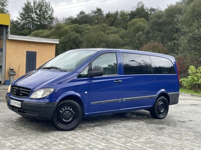 Синий Мерседес Вито, объемом двигателя 2.2 л и пробегом 300 тыс. км за 5800 $, фото 20 на Automoto.ua