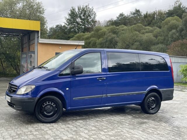 Синий Мерседес Вито, объемом двигателя 2.2 л и пробегом 300 тыс. км за 5800 $, фото 10 на Automoto.ua