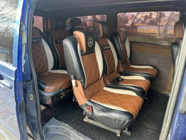 Синий Мерседес Вито, объемом двигателя 2.1 л и пробегом 400 тыс. км за 6350 $, фото 11 на Automoto.ua