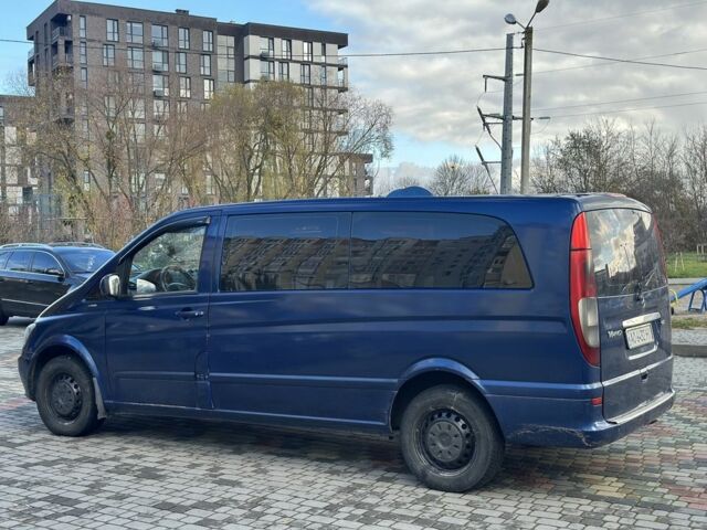 Синий Мерседес Вито, объемом двигателя 2.1 л и пробегом 400 тыс. км за 6350 $, фото 5 на Automoto.ua