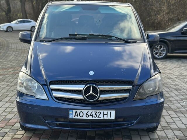 Синий Мерседес Вито, объемом двигателя 2.1 л и пробегом 400 тыс. км за 6350 $, фото 7 на Automoto.ua