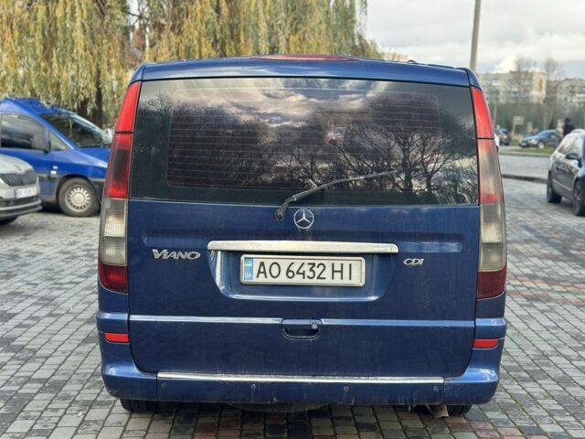 Синий Мерседес Вито, объемом двигателя 2.1 л и пробегом 400 тыс. км за 6350 $, фото 3 на Automoto.ua