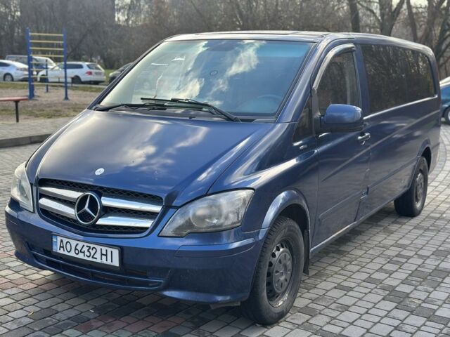 Синий Мерседес Вито, объемом двигателя 2.1 л и пробегом 400 тыс. км за 6350 $, фото 6 на Automoto.ua