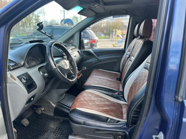 Синий Мерседес Вито, объемом двигателя 2.1 л и пробегом 400 тыс. км за 6350 $, фото 9 на Automoto.ua