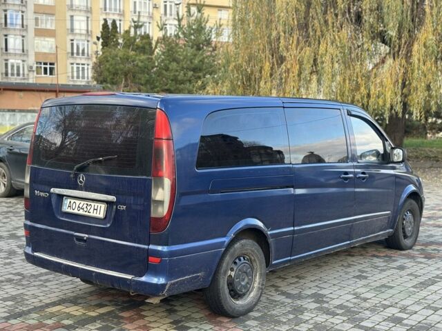 Синий Мерседес Вито, объемом двигателя 2.1 л и пробегом 400 тыс. км за 6350 $, фото 2 на Automoto.ua