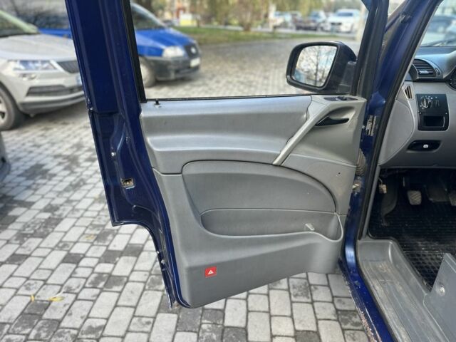 Синий Мерседес Вито, объемом двигателя 2.1 л и пробегом 400 тыс. км за 6350 $, фото 8 на Automoto.ua