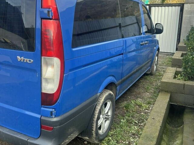 Синій Мерседес Віто, об'ємом двигуна 2.1 л та пробігом 297 тис. км за 12000 $, фото 2 на Automoto.ua