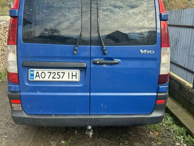 Синій Мерседес Віто, об'ємом двигуна 2.1 л та пробігом 297 тис. км за 12000 $, фото 3 на Automoto.ua