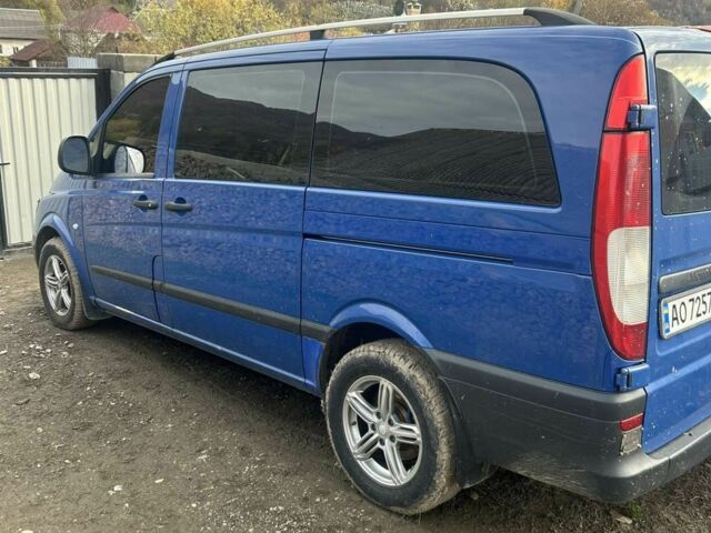 Синій Мерседес Віто, об'ємом двигуна 2.1 л та пробігом 297 тис. км за 12000 $, фото 1 на Automoto.ua