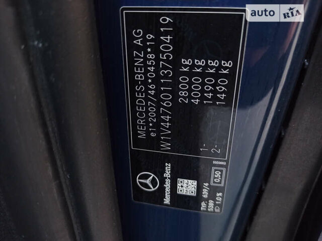 Синій Мерседес Віто, об'ємом двигуна 0 л та пробігом 194 тис. км за 18200 $, фото 20 на Automoto.ua