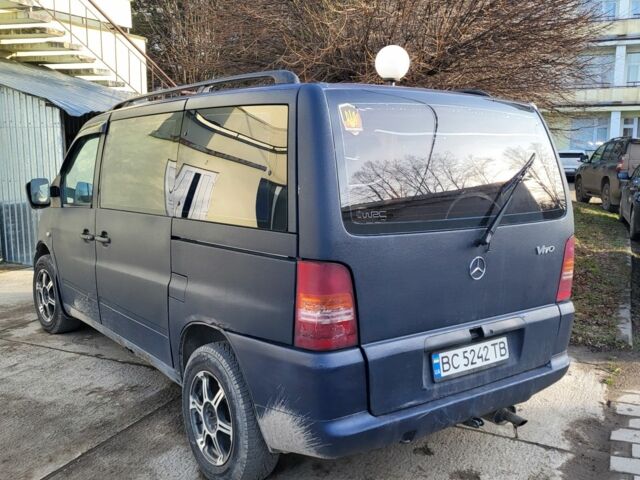 Синий Мерседес Вито, объемом двигателя 2 л и пробегом 300 тыс. км за 3200 $, фото 6 на Automoto.ua