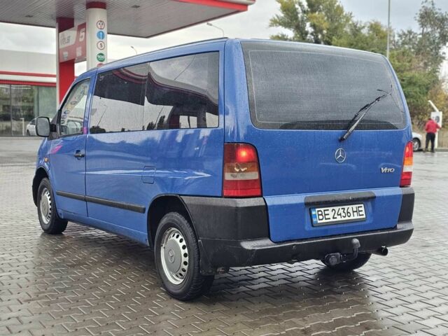Синий Мерседес Вито, объемом двигателя 2.3 л и пробегом 500 тыс. км за 4500 $, фото 12 на Automoto.ua
