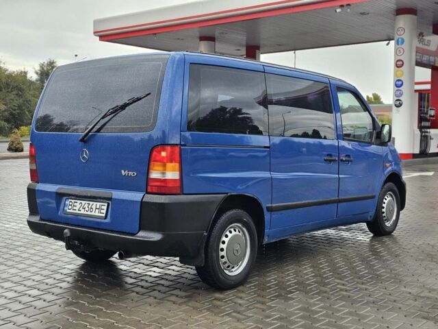 Синий Мерседес Вито, объемом двигателя 2.3 л и пробегом 500 тыс. км за 4500 $, фото 23 на Automoto.ua