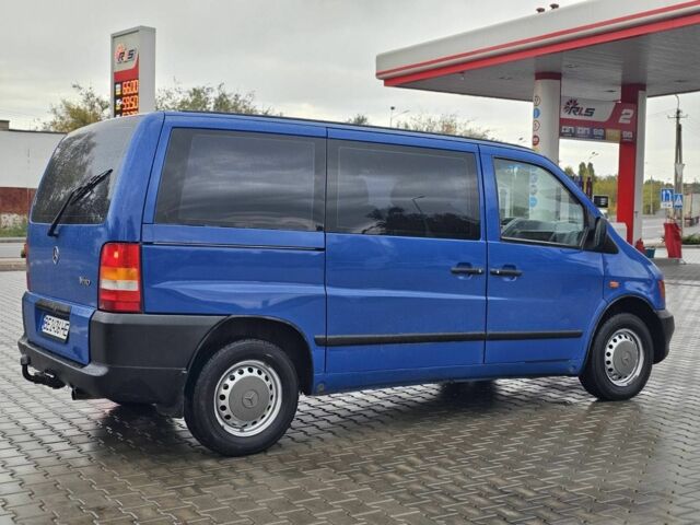 Синий Мерседес Вито, объемом двигателя 2.3 л и пробегом 500 тыс. км за 4500 $, фото 21 на Automoto.ua