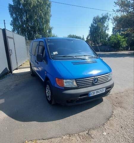 Синий Мерседес Вито, объемом двигателя 2.3 л и пробегом 390 тыс. км за 4200 $, фото 6 на Automoto.ua