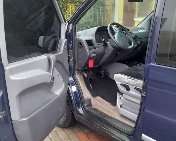 Синий Мерседес Вито, объемом двигателя 2.3 л и пробегом 326 тыс. км за 4300 $, фото 7 на Automoto.ua