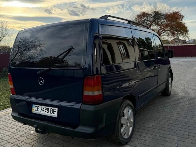 Мерседес Вито 1999 в Черновцах на Automoto.ua Синий Мерседес Вито, объемом двигателя 2.1 л и пробегом 3 тыс. км за 4000 $, фото 4 на Automoto.ua