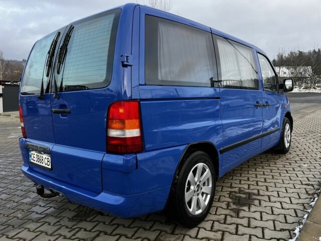 Синий Мерседес Вито, объемом двигателя 2.2 л и пробегом 280 тыс. км за 5200 $, фото 1 на Automoto.ua
