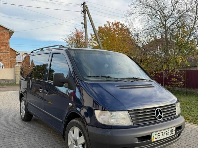 Мерседес Вито 1999 в Черновцах на Automoto.ua Синий Мерседес Вито, объемом двигателя 2.1 л и пробегом 3 тыс. км за 4000 $, фото 5 на Automoto.ua