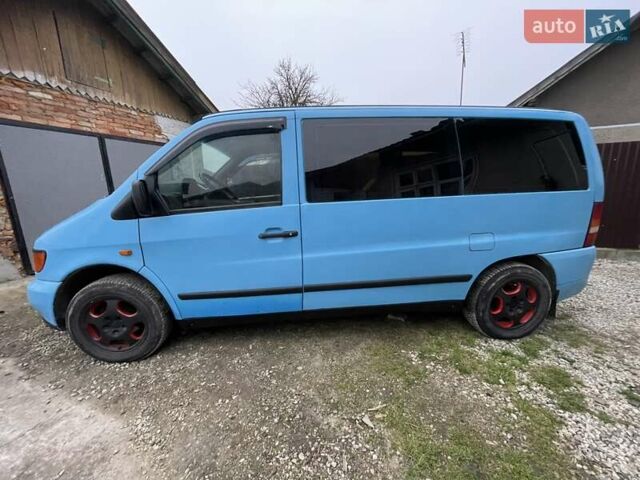 Синий Мерседес Вито, объемом двигателя 2.15 л и пробегом 318 тыс. км за 4900 $, фото 28 на Automoto.ua