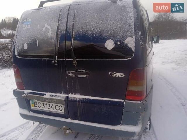 Синій Мерседес Віто, об'ємом двигуна 2.2 л та пробігом 245 тис. км за 4500 $, фото 38 на Automoto.ua
