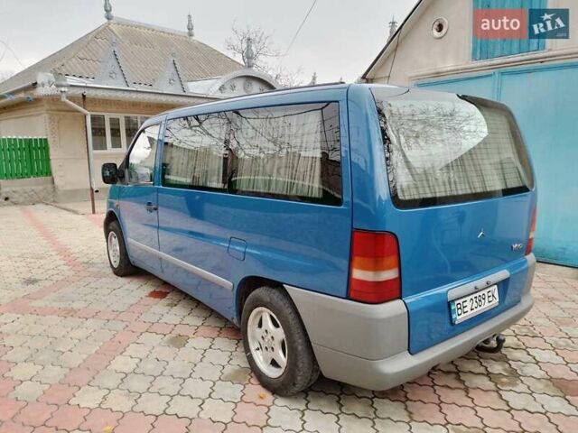Синий Мерседес Вито, объемом двигателя 2.2 л и пробегом 120 тыс. км за 6000 $, фото 5 на Automoto.ua