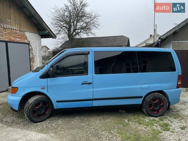 Синий Мерседес Вито, объемом двигателя 2.15 л и пробегом 318 тыс. км за 4900 $, фото 3 на Automoto.ua