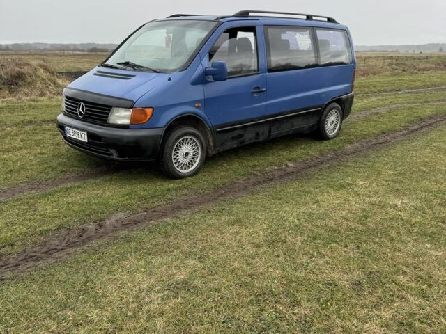 Синий Мерседес Вито, объемом двигателя 2.1 л и пробегом 400 тыс. км за 2000 $, фото 6 на Automoto.ua