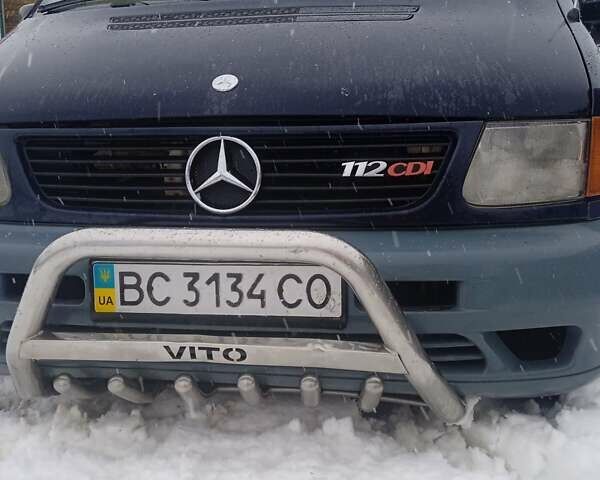 Синій Мерседес Віто, об'ємом двигуна 2.2 л та пробігом 245 тис. км за 4500 $, фото 3 на Automoto.ua