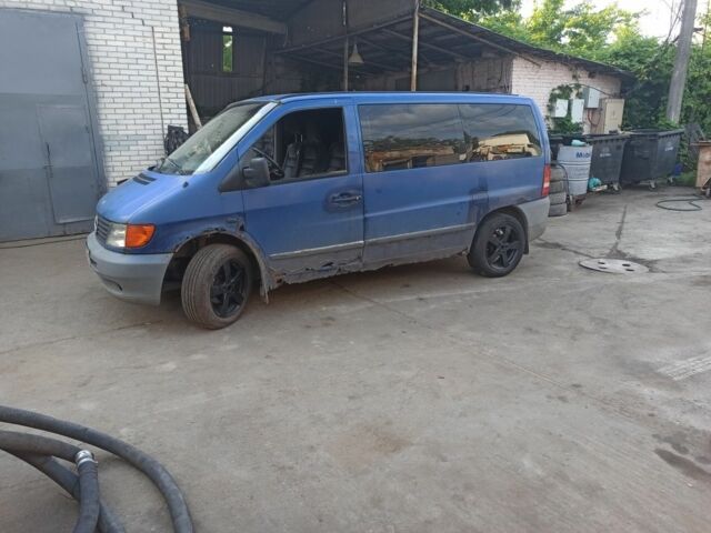 Синий Мерседес Вито, объемом двигателя 0 л и пробегом 198 тыс. км за 1999 $, фото 3 на Automoto.ua
