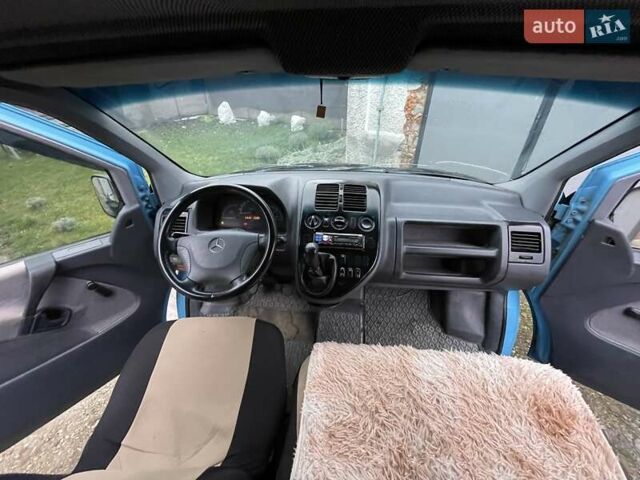 Синий Мерседес Вито, объемом двигателя 2.15 л и пробегом 318 тыс. км за 4900 $, фото 21 на Automoto.ua
