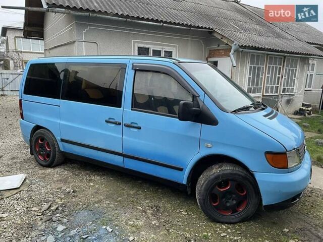 Синий Мерседес Вито, объемом двигателя 2.15 л и пробегом 318 тыс. км за 4900 $, фото 7 на Automoto.ua