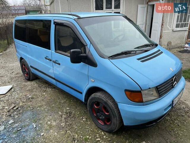 Синий Мерседес Вито, объемом двигателя 2.15 л и пробегом 318 тыс. км за 4900 $, фото 11 на Automoto.ua